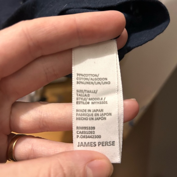 Men’s James Perse cotton raglan LS t-shirt. BNWT. - Picture 4 of 4